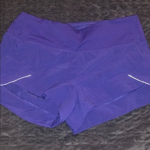 Lululemon speed shorts